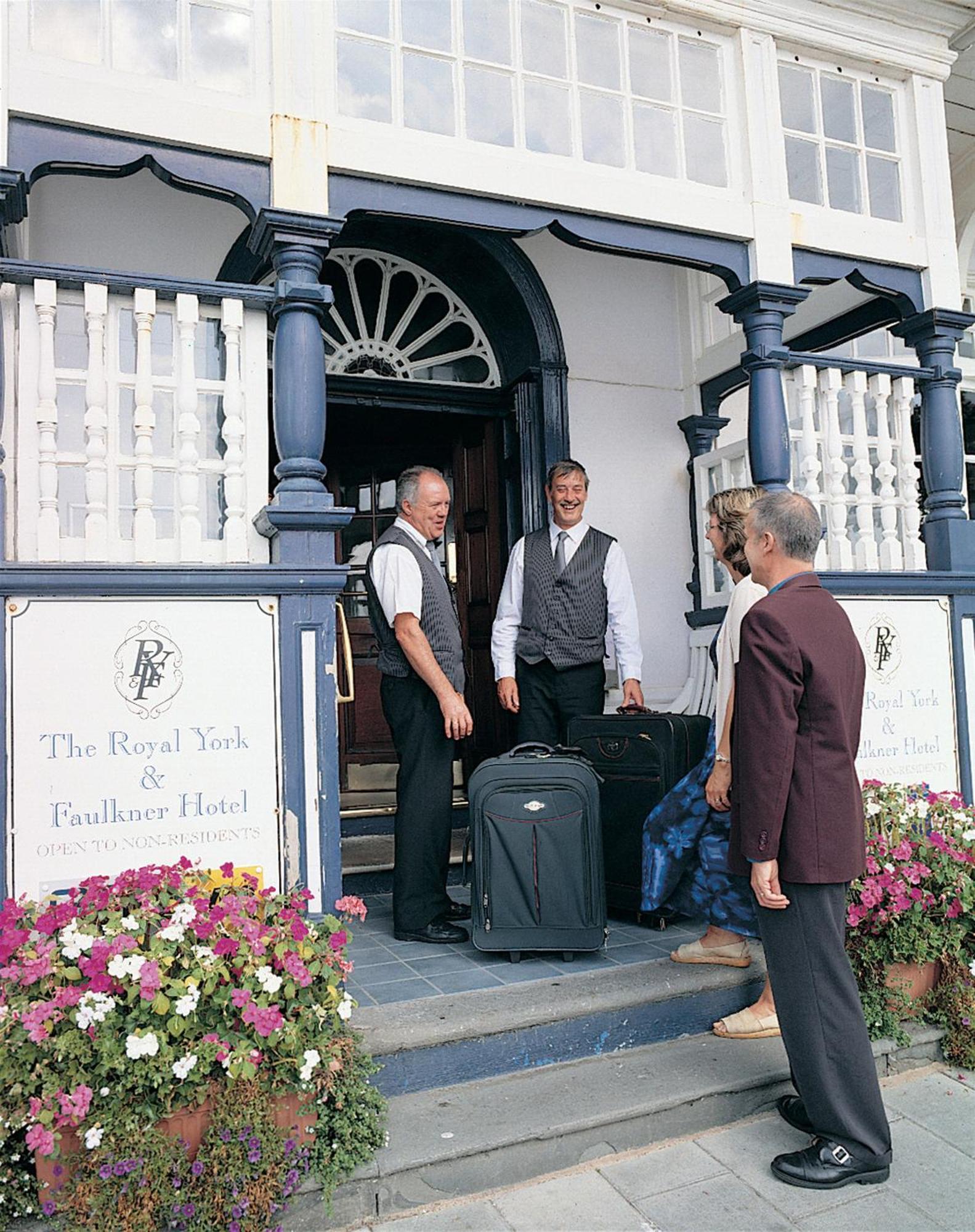 Royal York & Faulkner Hotel Sidmouth Exterior foto